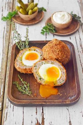 Scotch Eggs: Enkrispigt Yttre och Ett Smörigt Inre i Glasgow!