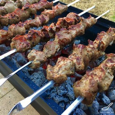  Shashlik – En Sprudlande Kombinationsgrillfest av Kött och Kryddor!